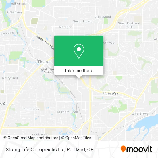 Strong Life Chiropractic Llc map