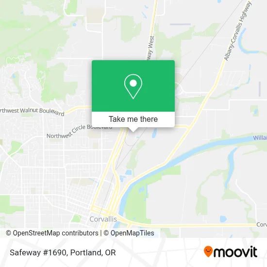 Safeway #1690 map