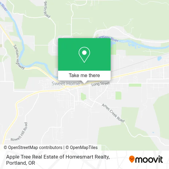 Apple Tree Real Estate of Homesmart Realty map