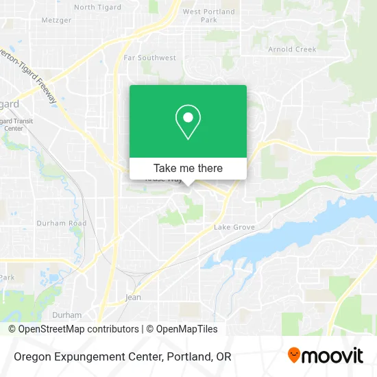 Oregon Expungement Center map
