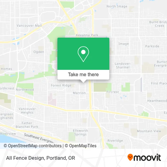 All Fence Design map
