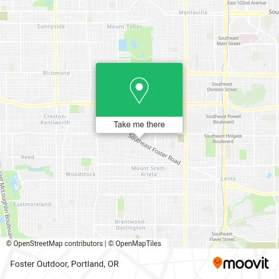 Foster Outdoor map