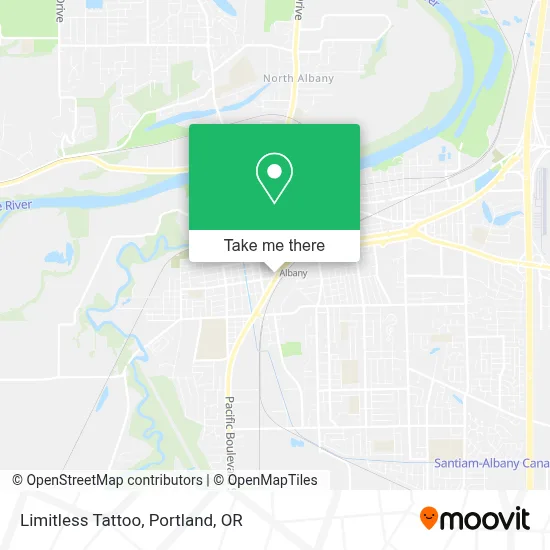 Limitless Tattoo map