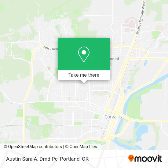 Austin Sara A, Dmd Pc map