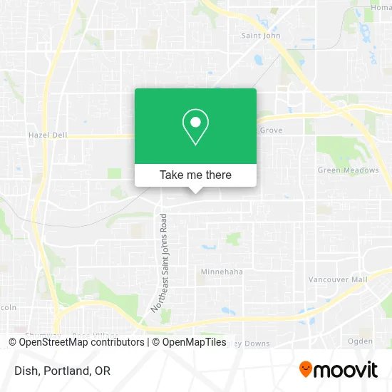Dish map