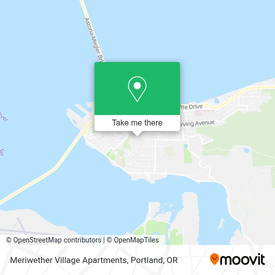 Meriwether Village Apartments map
