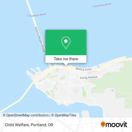 Child Welfare map