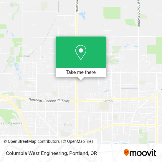 Columbia West Engineering map