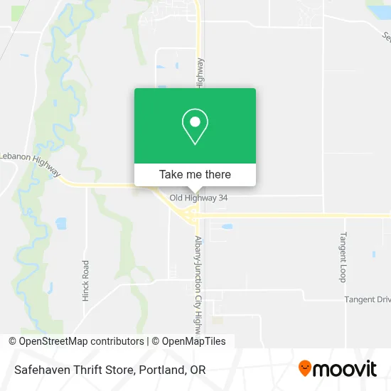 Safehaven Thrift Store map