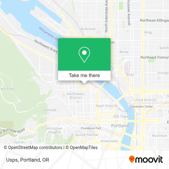 Usps map