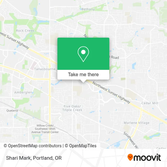 Shari Mark map