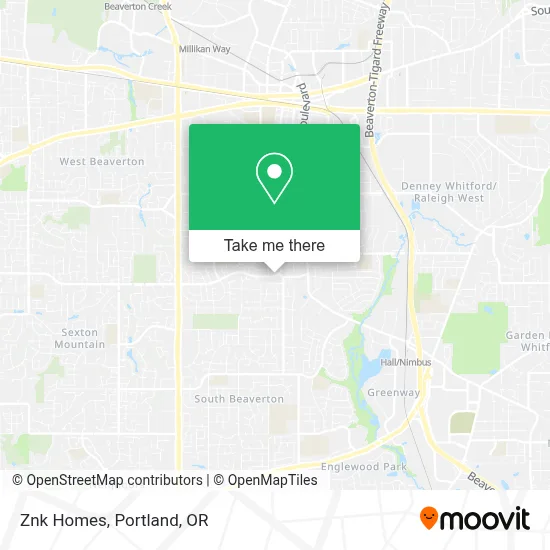 Znk Homes map