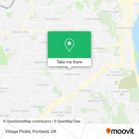 Village Pickle map