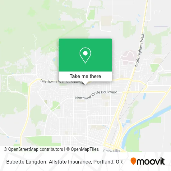 Babette Langdon: Allstate Insurance map