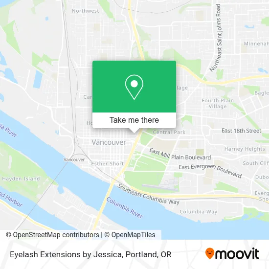 Eyelash Extensions by Jessica map
