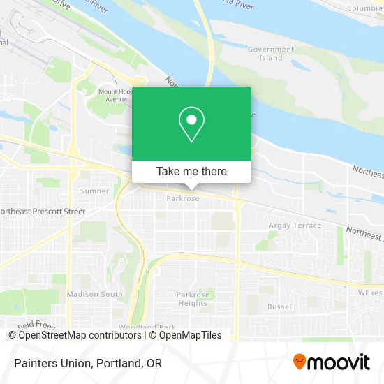 Painters Union map