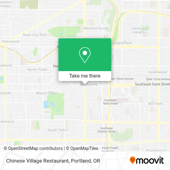 Chinese Village Restaurant map