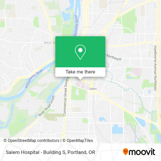 Salem Hospital - Building S map