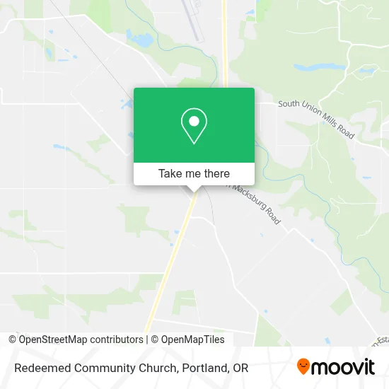 Redeemed Community Church map