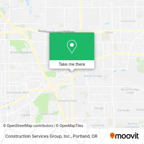 Construction Services Group, Inc. map