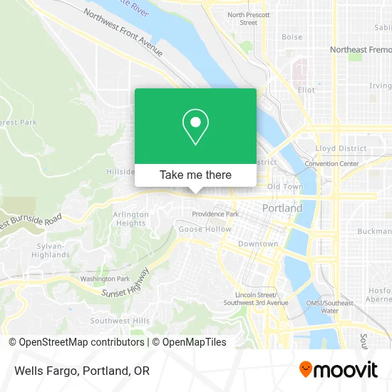 Wells Fargo map