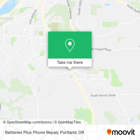 Batteries Plus Phone Repair map