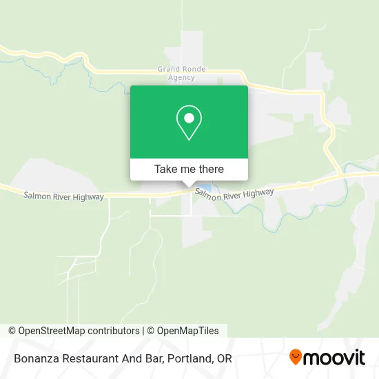 Bonanza Restaurant And Bar map