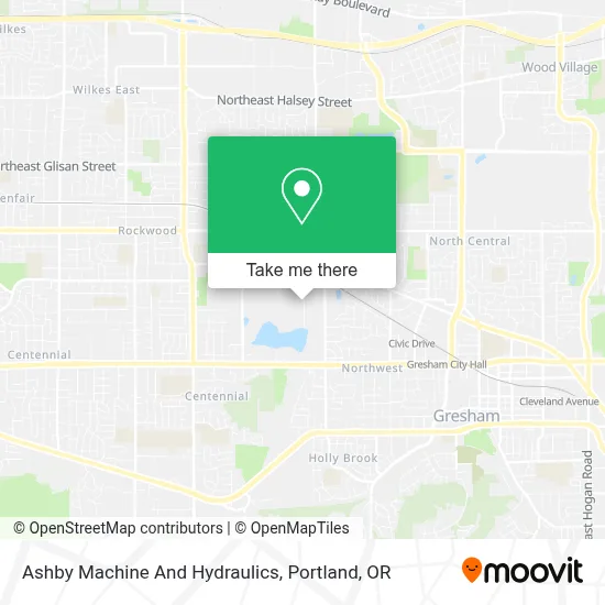 Ashby Machine And Hydraulics map