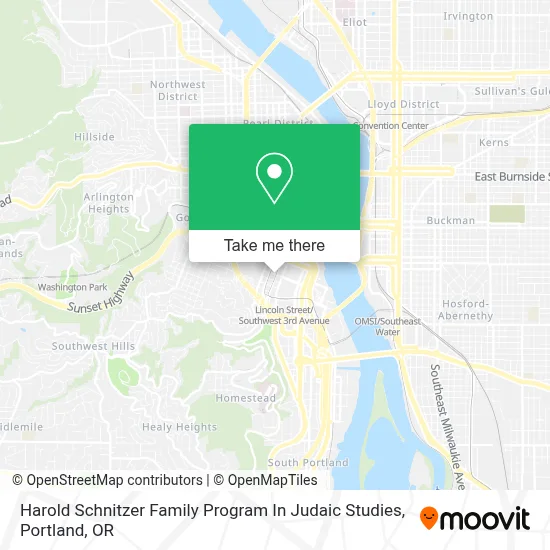 Harold Schnitzer Family Program In Judaic Studies map