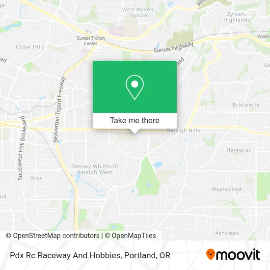 Pdx Rc Raceway And Hobbies map
