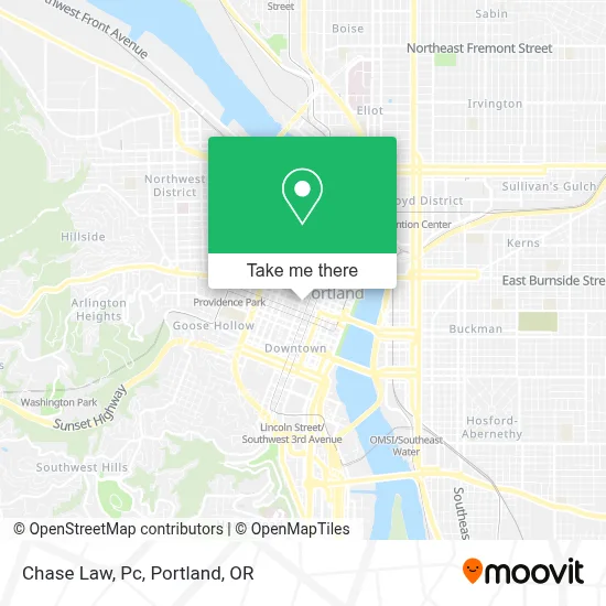 Chase Law, Pc map