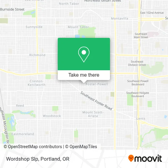 Wordshop Slp map