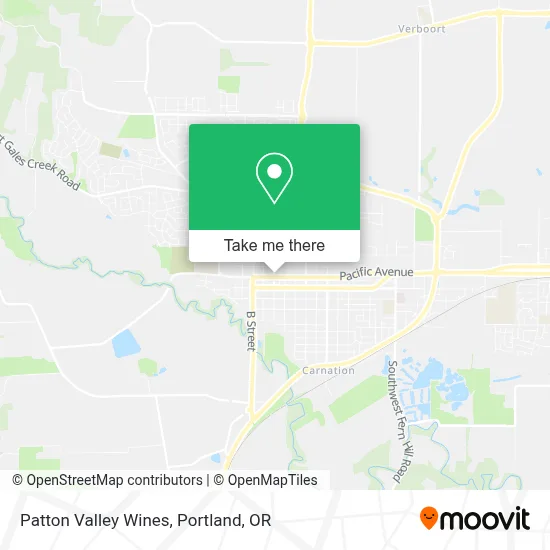 Patton Valley Wines map