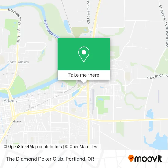 The Diamond Poker Club map