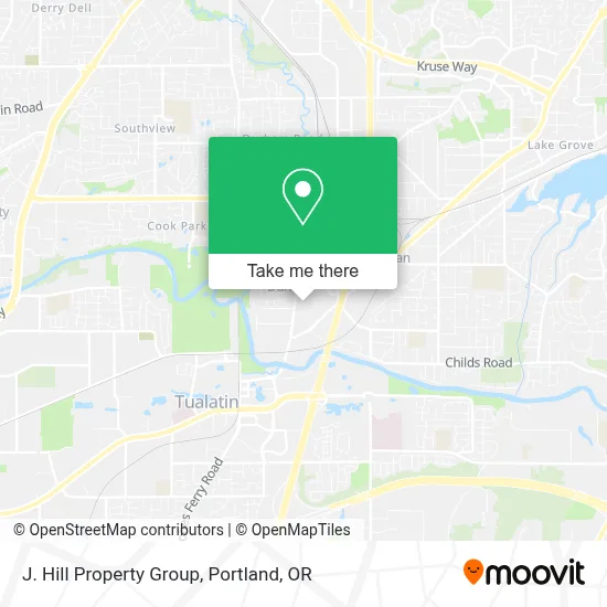 J. Hill Property Group map