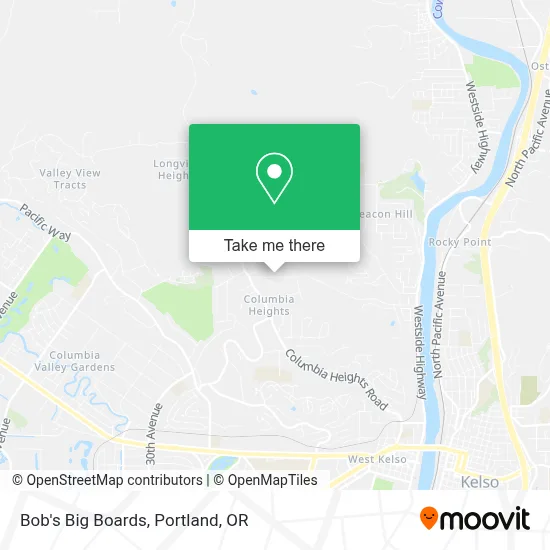 Bob's Big Boards map