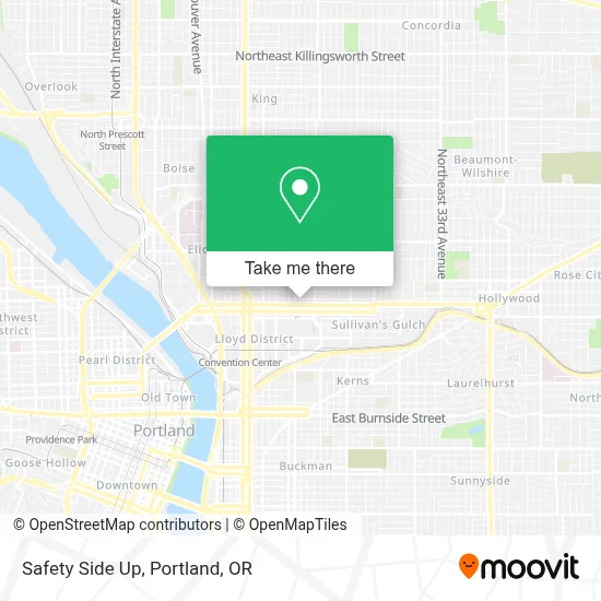 Safety Side Up map