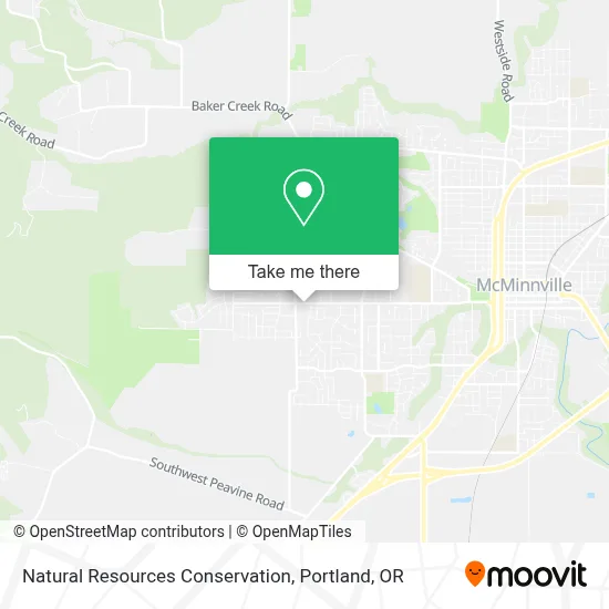 Natural Resources Conservation map