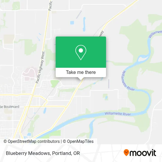 Blueberry Meadows map