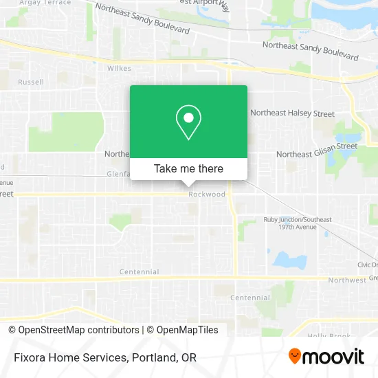 Fixora Home Services map