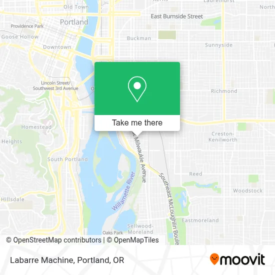 Labarre Machine map