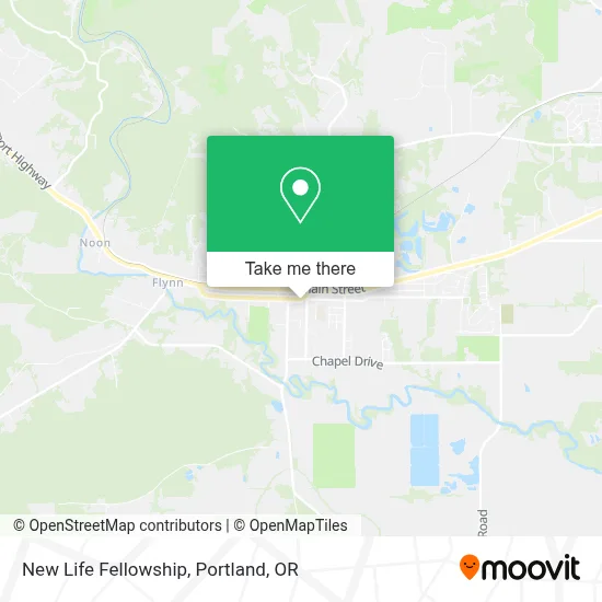 New Life Fellowship map