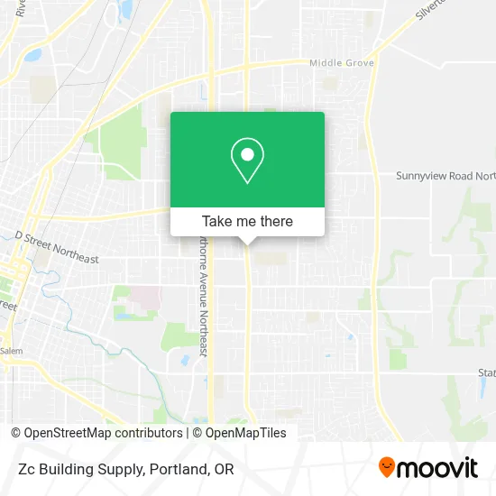Zc Building Supply map