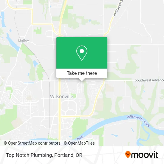 Top Notch Plumbing map