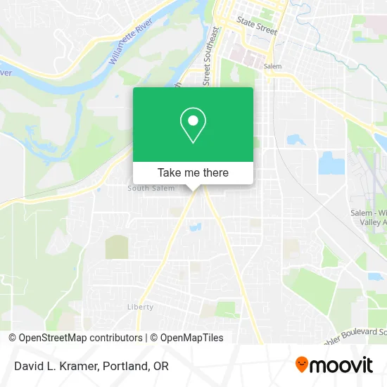 David L. Kramer map