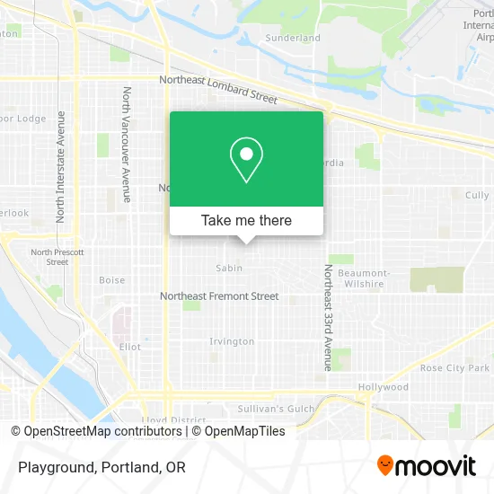 Playground map