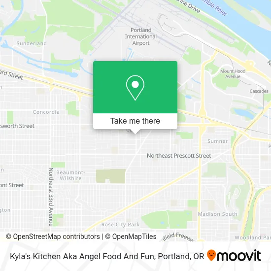 Kyla's Kitchen Aka Angel Food And Fun map