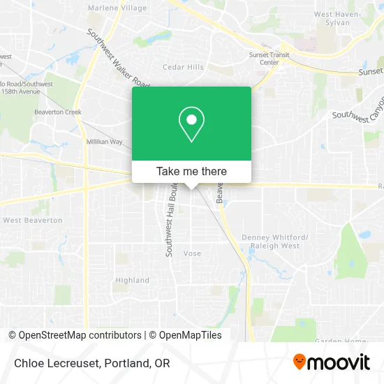 Chloe Lecreuset map