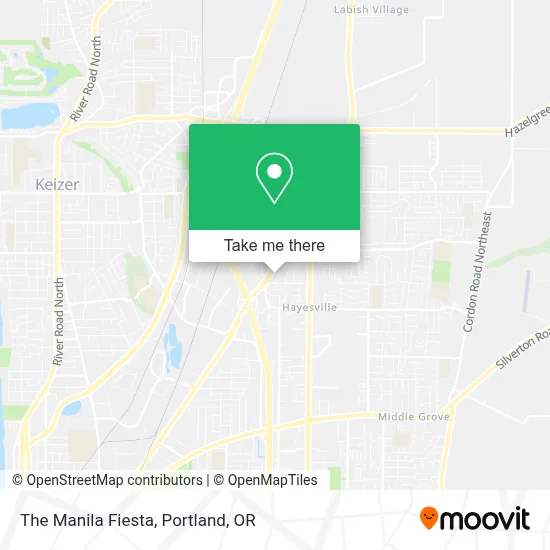 The Manila Fiesta map
