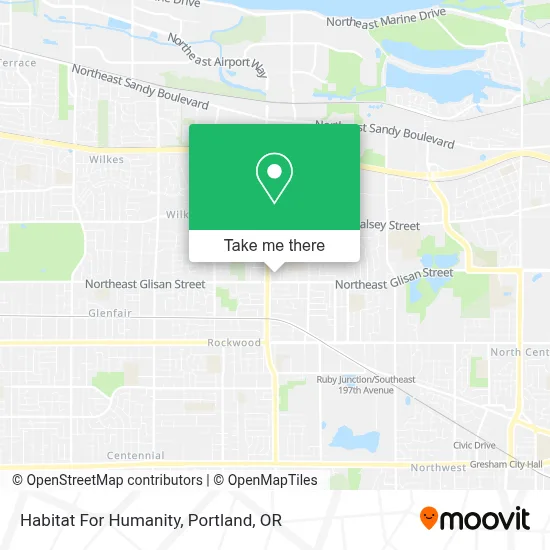 Habitat For Humanity map